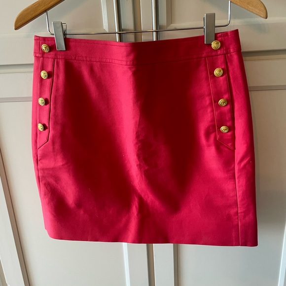 Take A Look About Pink Push Button Skirt